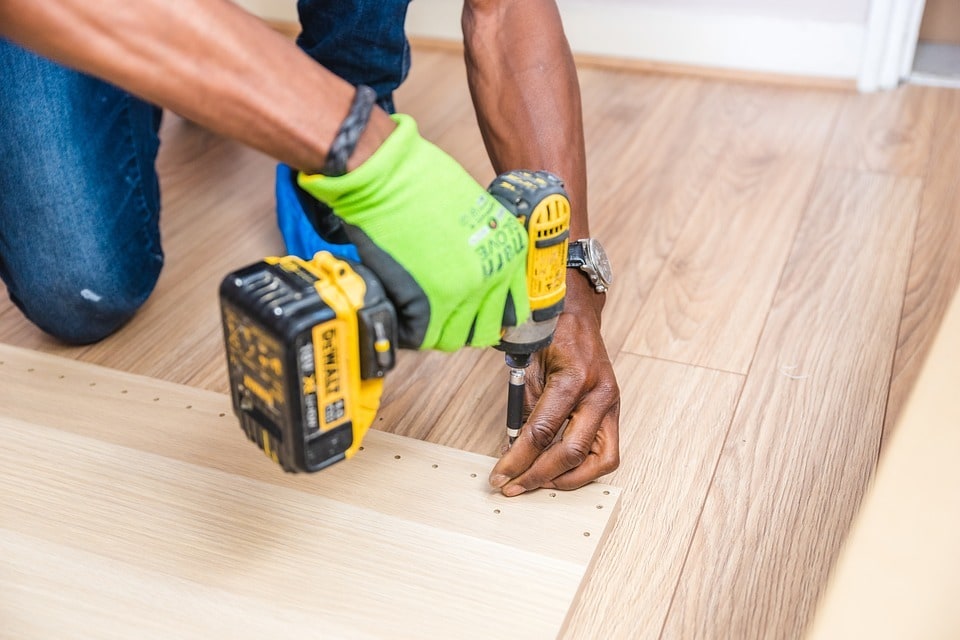 Utiliser une batterie haute capacité pendant des travaux